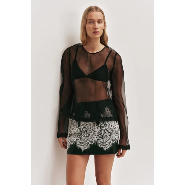 Aje Ariella Mini Skirt, view 2