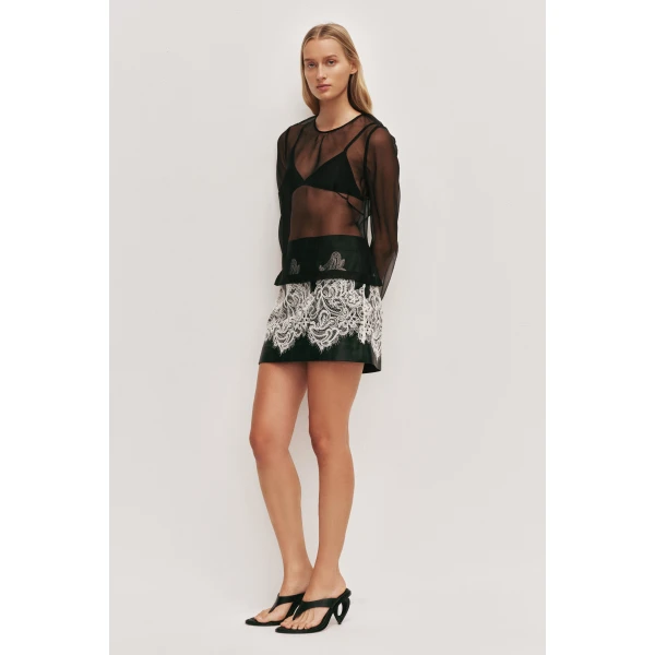 Aje Ariella Mini Skirt, view 4