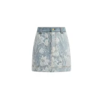 Aje-aus-Blossom-Lace-Denim-Mini-Skirt51344_nobg Aje Blossom Lace Denim Mini Skirt