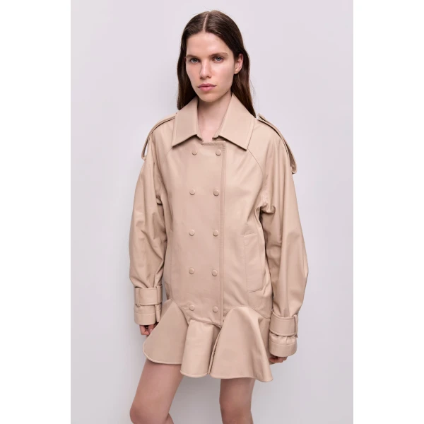 Aje Cambria Leather Jacket, view 4