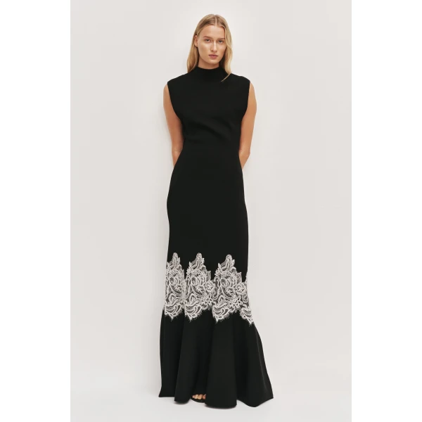 Aje Carla Knit Maxi Dress, view 2