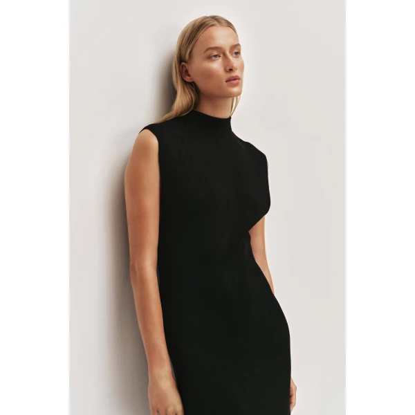 Aje Carla Knit Maxi Dress, view 5