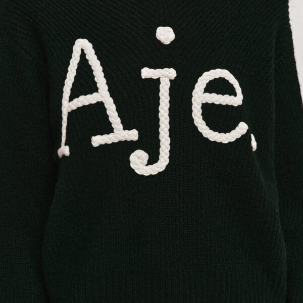 Aje Cassandre Logo Jumper Knit, view 5