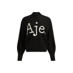 Aje Cassandre Logo Jumper Knit