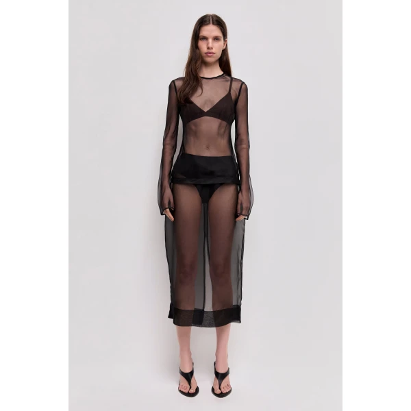 Aje Chancer Long Sleeve Top, view 2
