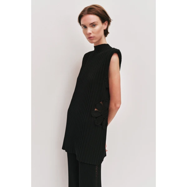 Aje Daphne Knit Tunic, view 4