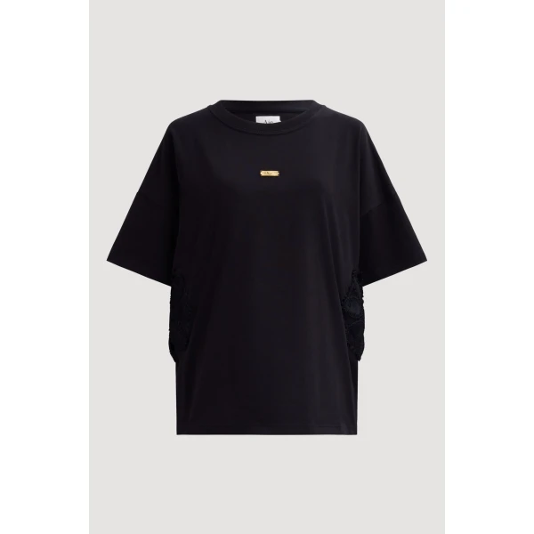 Aje Daphne Oversized Tee Top, view 3