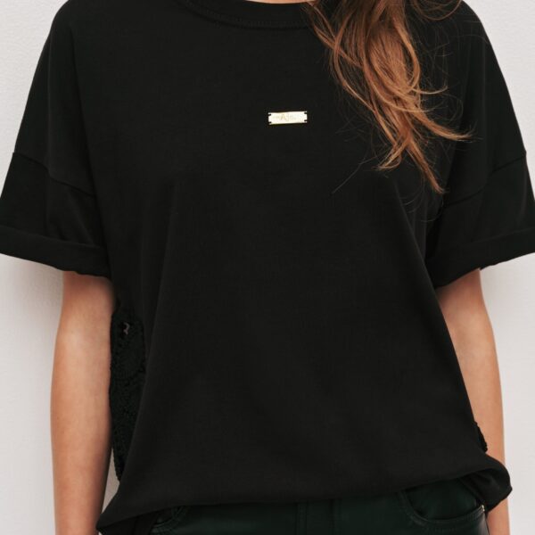 Aje Daphne Oversized Tee Top, view 5