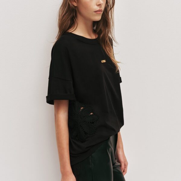 Aje Daphne Oversized Tee Top, view 6