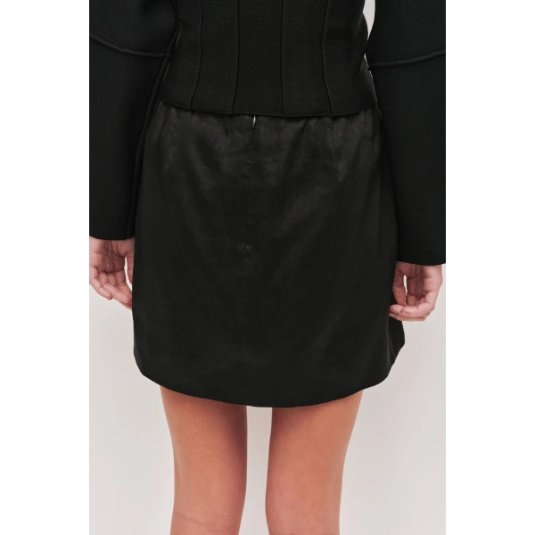 Aje Demi Crystal Mini Skirt, view 6