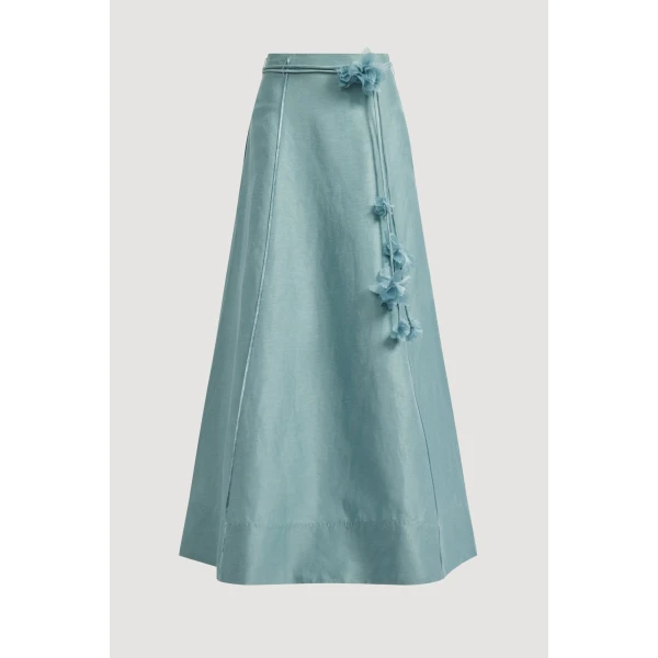 Aje Demi Midi Skirt, view 3