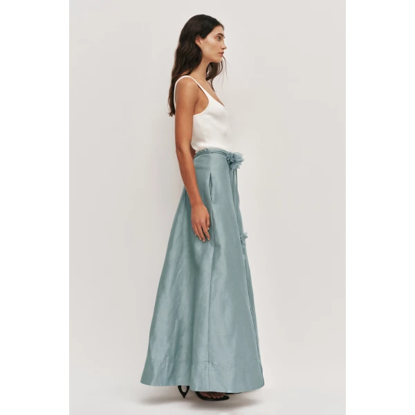 Aje Demi Midi Skirt, view 6