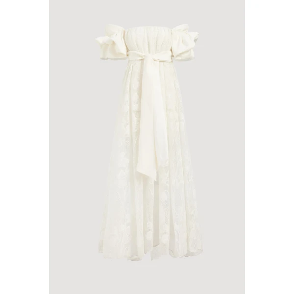Aje Inspire Lace Gown, view 3