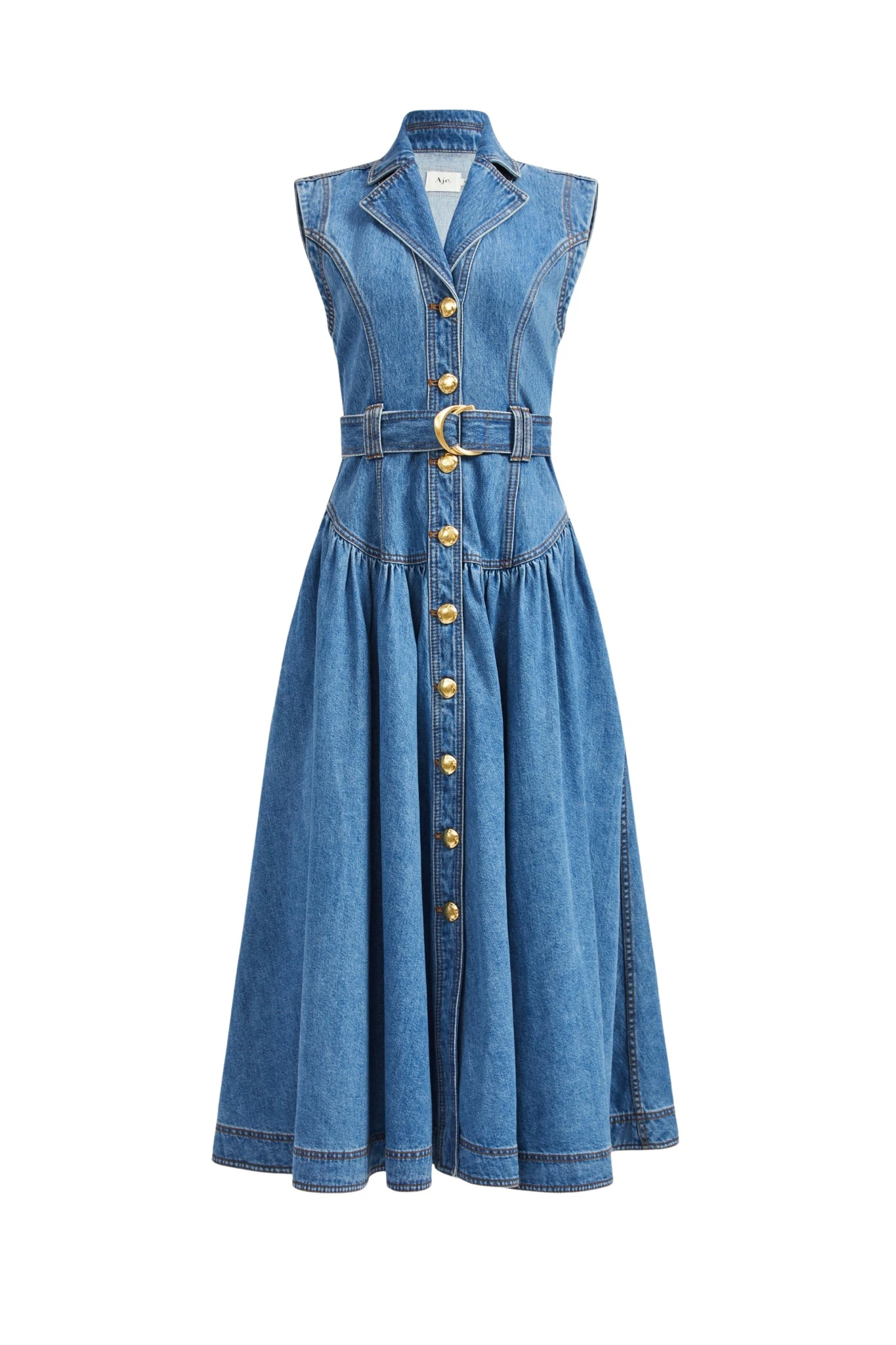 Aje-aus-Liliana-Denim-Midi-Dress49336_nobg Aje Liliana Denim Midi Dress