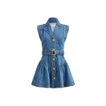 Aje Liliana Denim Mini Dress