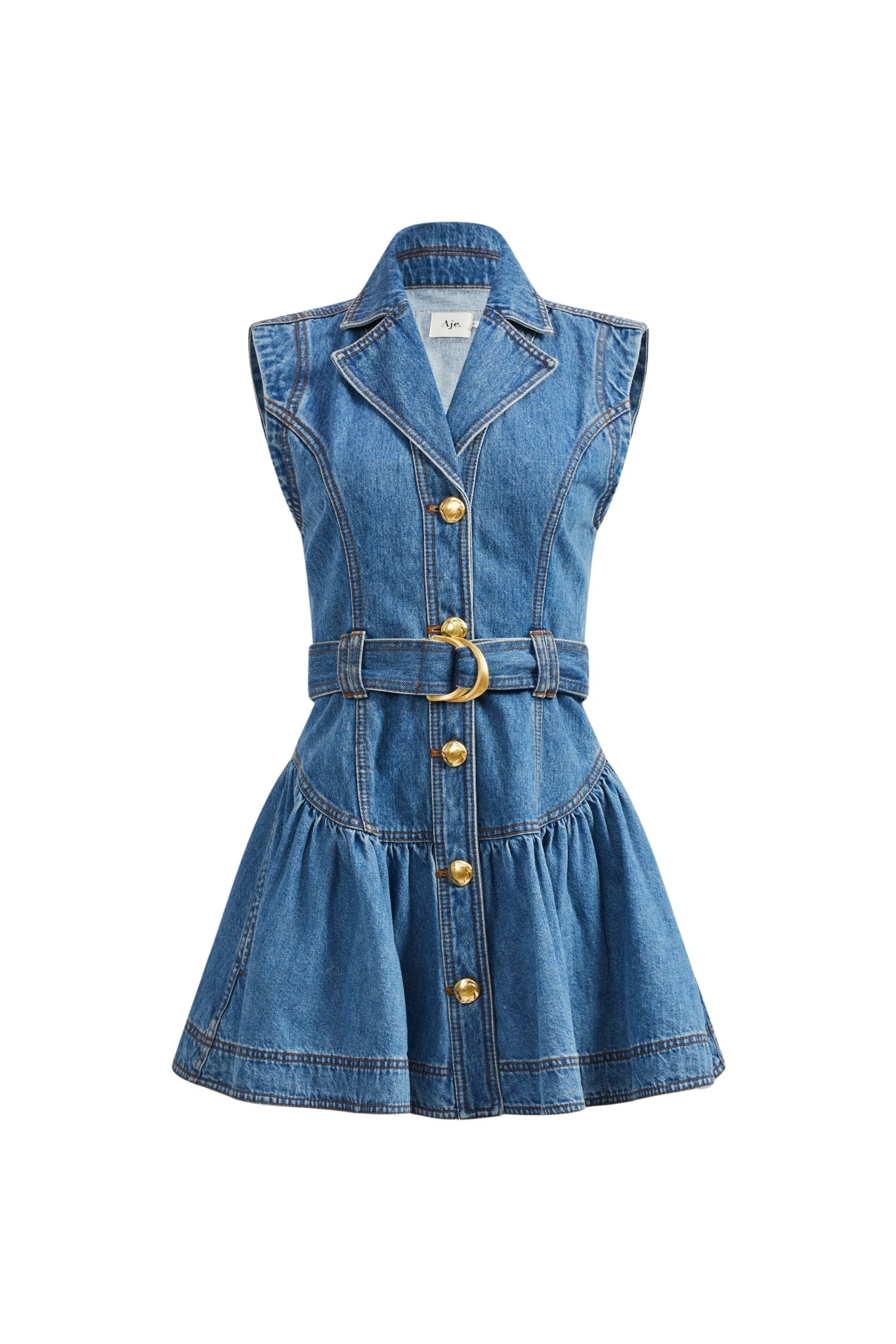Aje-aus-Liliana-Denim-Mini-Dress34470_nobg Aje Liliana Denim Mini Dress