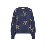 Aje Liza Logo Knit Jumper