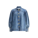 Aje Lorraine Denim Blouse