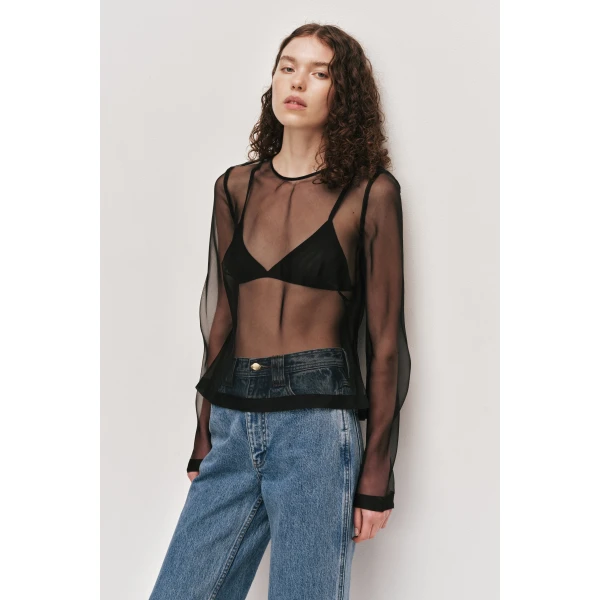 Aje Lorraine Denim Jean, view 4