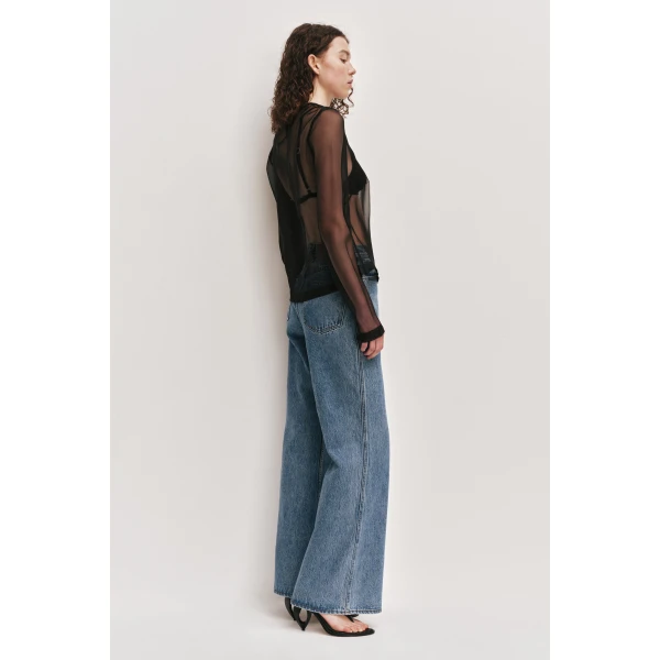 Aje Lorraine Denim Jean, view 7