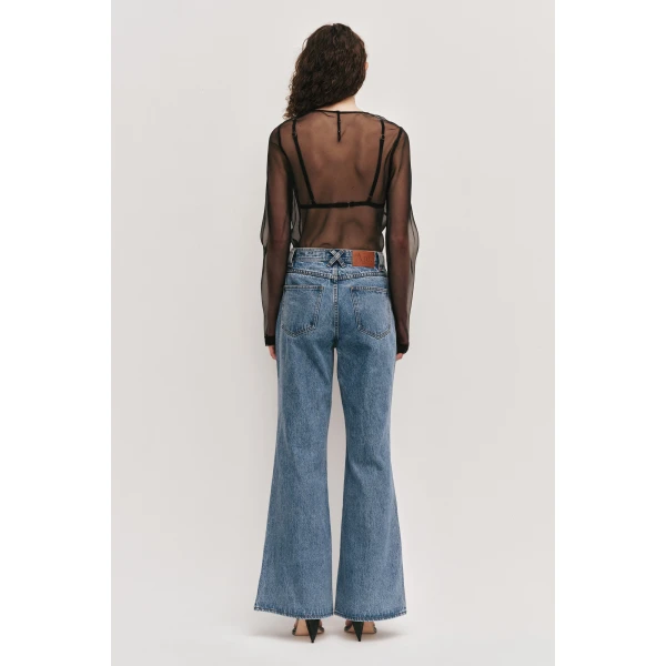 Aje Lorraine Denim Jean, view 8