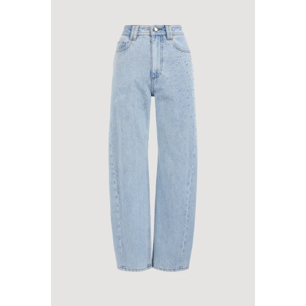 Aje Lucina Barrel Denim Jean, view 3
