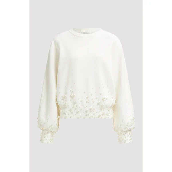 Aje Marlene Pearl Jumper Knit, view 3