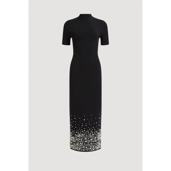 Aje Marlene Pearl Knit Midi Dress, view 3