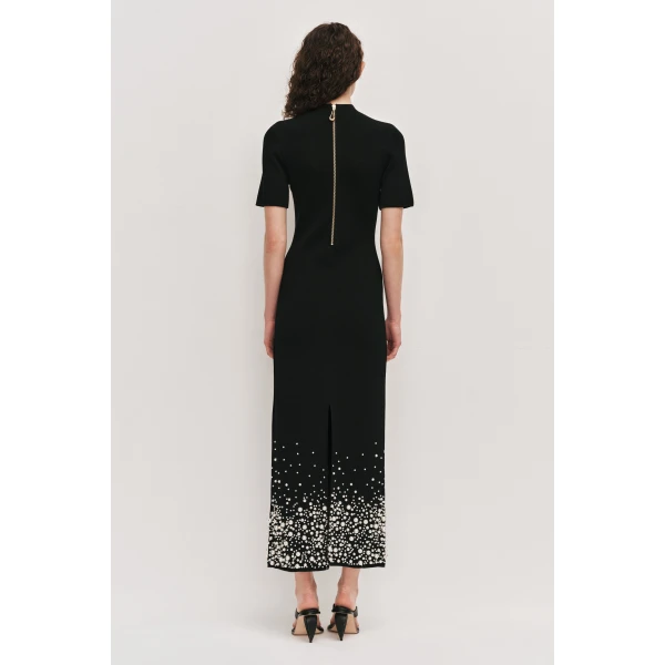 Aje Marlene Pearl Knit Midi Dress, view 7