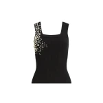 Aje Marlene Pearl Knit Tank