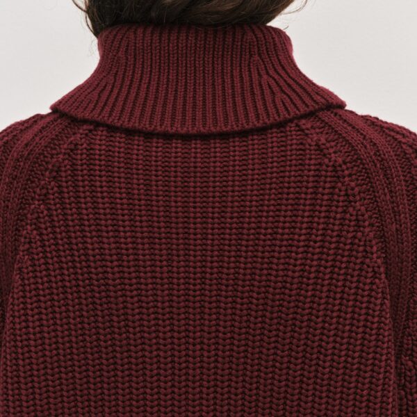 Aje Mea Logo Funnel Neck Jumper Knit, view 6