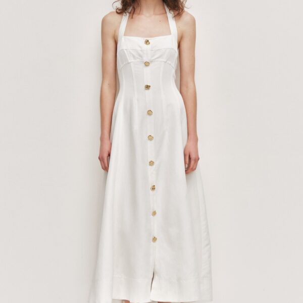 Aje Monroe Halter Midi Dress, view 2