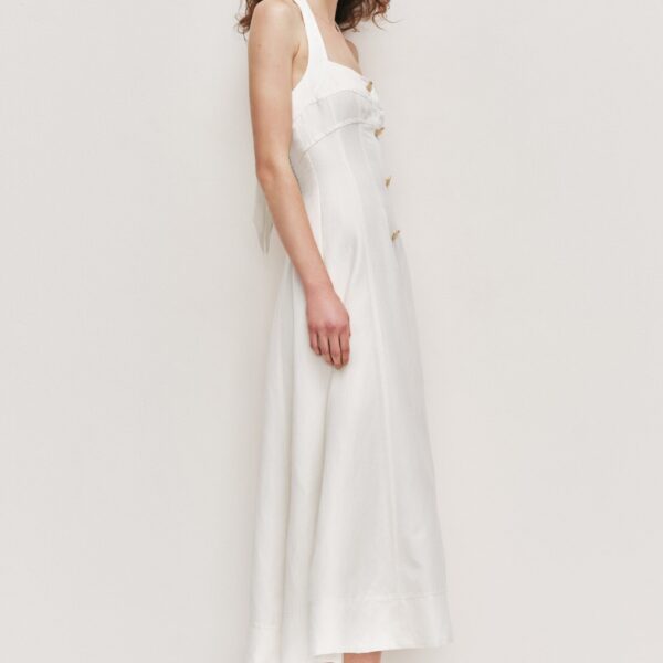 Aje Monroe Halter Midi Dress, view 6