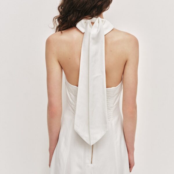 Aje Monroe Halter Midi Dress, view 7