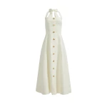 Aje Monroe Halter Midi Dress