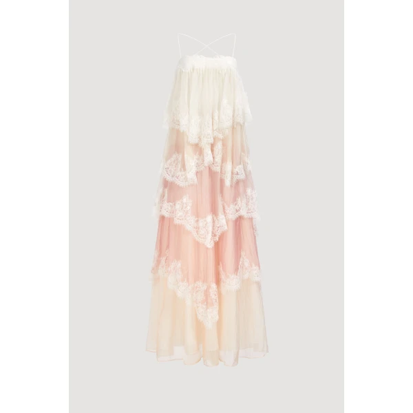 Aje Ophelia Lace Gown, view 3