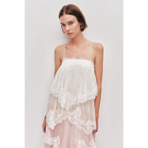 Aje Ophelia Lace Gown, view 4