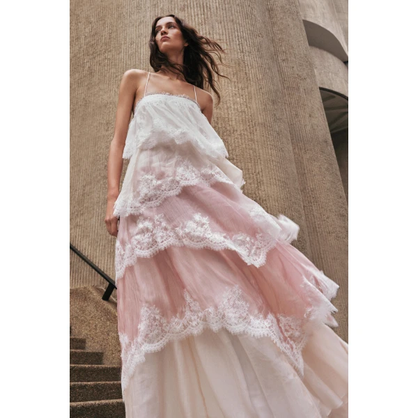 Aje Ophelia Lace Gown, view 8