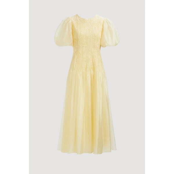 Aje Ophelia Lace Midi Dress, view 3
