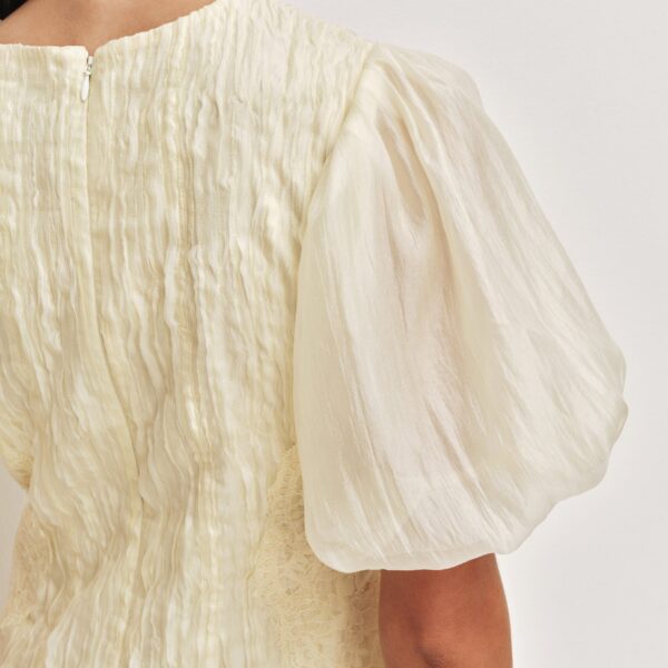 Aje Ophelia Lace Midi Dress, view 8