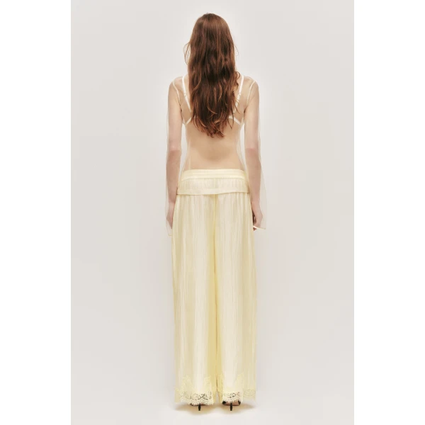 Aje Ophelia Lace Pant, view 8