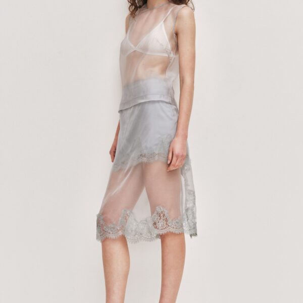 Aje Ophelia Lace Skirt, view 2