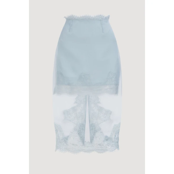 Aje Ophelia Lace Skirt, view 3