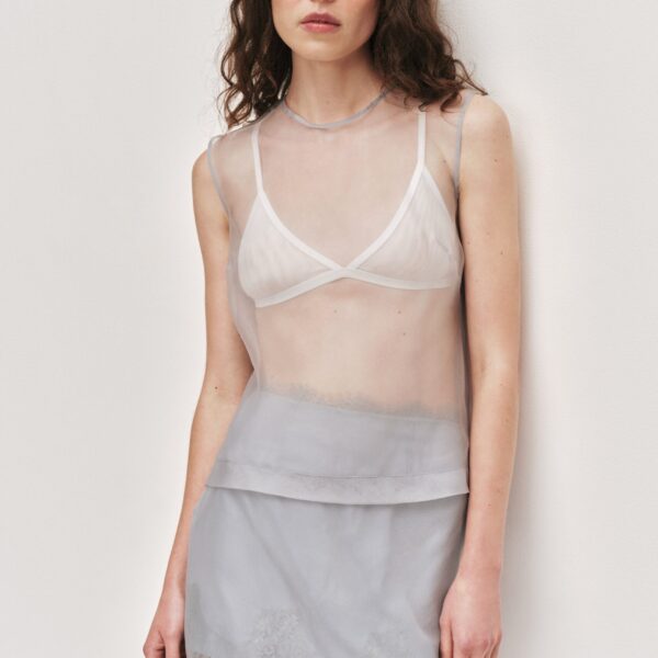 Aje Ophelia Lace Skirt, view 4