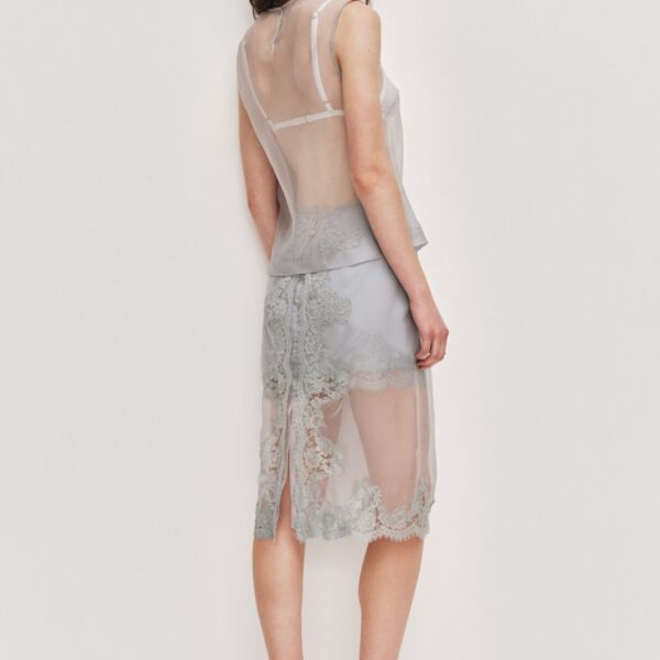 Aje Ophelia Lace Skirt, view 7