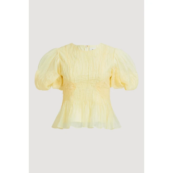 Aje Ophelia Lace Top, view 3