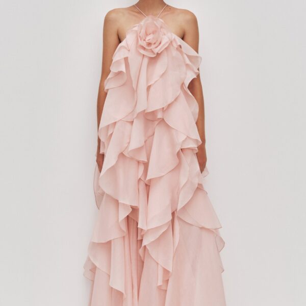 Aje Pandorea Layered Maxi Dress, view 2