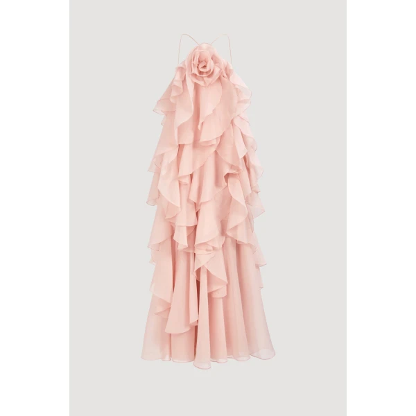 Aje Pandorea Layered Maxi Dress, view 3