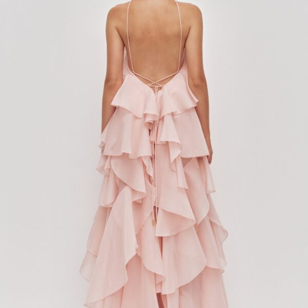 Aje Pandorea Layered Maxi Dress, view 7