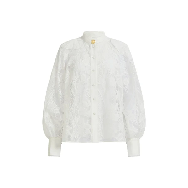 Aje Pippa Lace Blouse